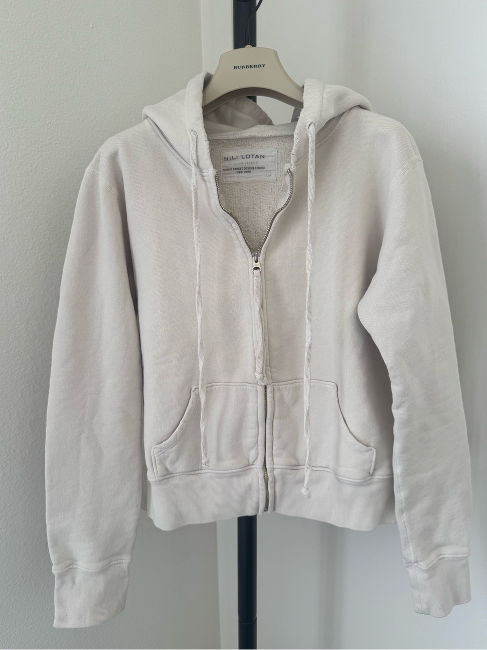 Woman NILI LOTAN  Zip Hoodie Small Chark